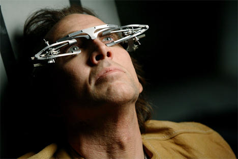 Nicolas Cage in Clockwork-Orange-Pose